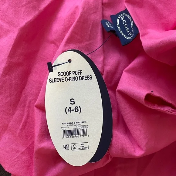 Sexy Pink Puff Sleeve Cut Out Dress with Pockets Wedding Guest Garden Party - Picture 4 of 5